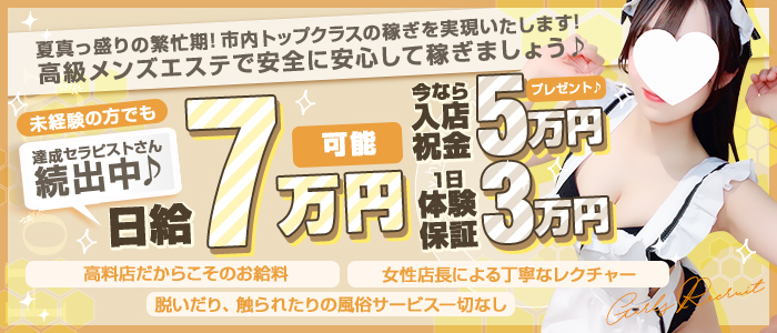 出張専門メンズエステ Honey 千歳店の求人